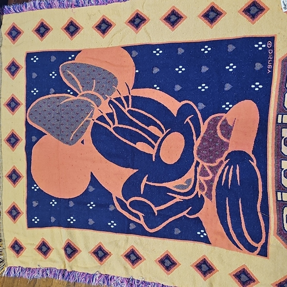 Vintage Disney Beacon Throw Blanket - Picture 8 of 9